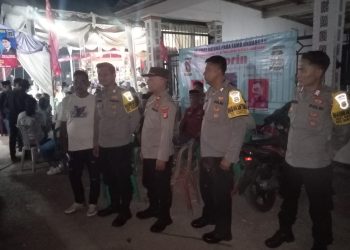 Polsek Tambelang Amankan Pertunjukan Jaipongan pada Hajatan Warga Desa Sukamaju
