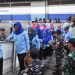 Guskamla Koarmada I BKO KRI Imam Bonjol-383 Gelar Bakti Sosial dan Open Ship di Lampung