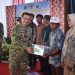 TNI Buktikan Komitmen Perkuat Ketahanan Pangan, Danrem 043/Gatam Hadiri Panen Raya Nasional Bersama Presiden RI