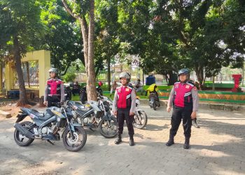 Jelang Akhir Pekan, Polres Lampung Utara Tingkatkan Patroli R2 di Titik Rawan Gangguan Kamtibmas