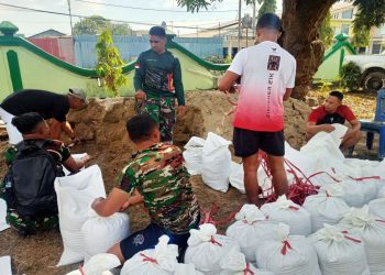 Lewat Jalur Laut, Material TMMD ke-129 Akan Diberangkatkan Menuju Kampung Wanam