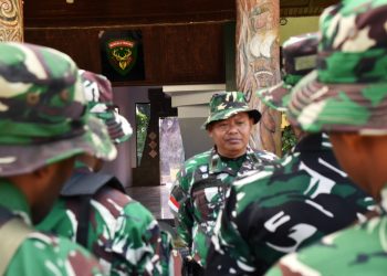 Personel Satgas TMMD ke-129 Diberangkatkan Menuju Kampung Wanam