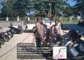 Polisi Sambangi Tukang Parkir di Depan Toko, Polisi Ingatkan Waspada Saat Jam Sibuk Belanja