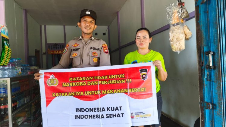 Polsek Menjalin Gencarkan Patroli dan Edukasi Bahaya Narkoba serta Judi Online kepada Masyarakat