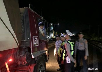 Tingkatkan Keamanan, Polres Mesuji Gelar KRYD di Jalur Lintas Timur