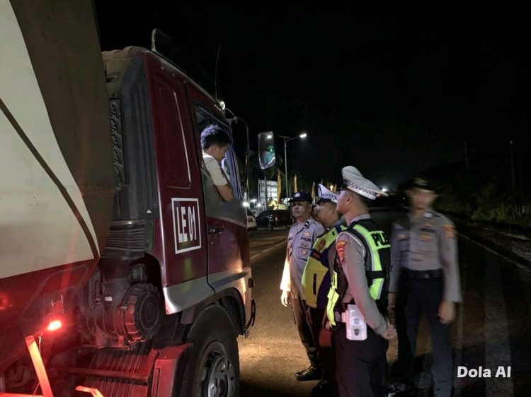 Tingkatkan Keamanan, Polres Mesuji Gelar KRYD di Jalur Lintas Timur