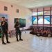 Bentuk Karakter Generasi Muda Perbatasan, Pos Kout Satgas Pamtas Yonarmed 13/Nanggala Berikan Pembekalan Wasbang dan Pramuka di SMPN 1 Ketungau Hulu