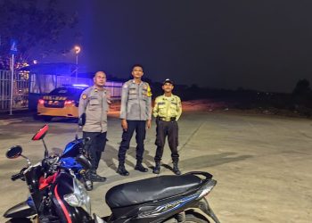 Jaga Jakarta Jaga Bekasi, Polsek Babelan Gelar Operasi Kejahatan Jalanan di Pasar Babelan