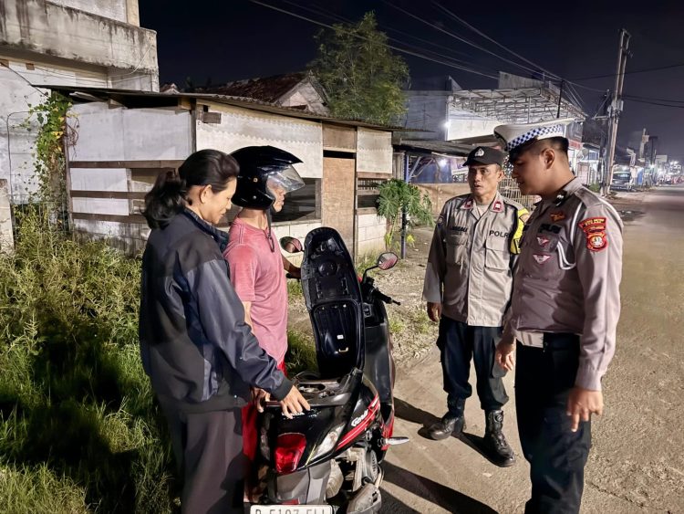 Jaga Jakarta Jaga Bekasi, Polsek Kedungwaringin Gelar OKJ dan Patroli Biru Antisipasi Kejahatan Jalanan
