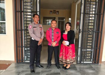 Jaga Kelancaran Ibadah, Polsek Serang Baru Amankan Kebaktian Jemaat HKBP di Gedung FKUB Kabupaten Bekasi