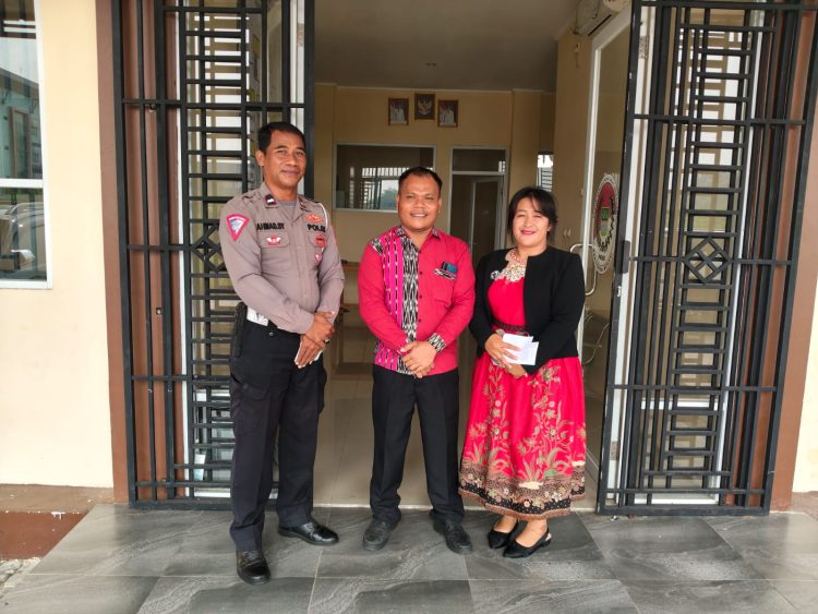 Jaga Kelancaran Ibadah, Polsek Serang Baru Amankan Kebaktian Jemaat HKBP di Gedung FKUB Kabupaten Bekasi