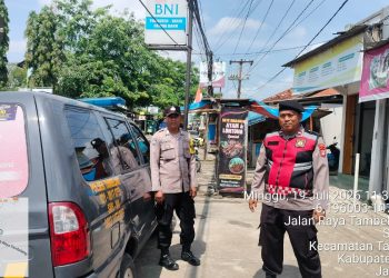 Patroli Dialogis Jaga Bekasi, Polsek Tambelang Perkuat Pencegahan Kejahatan Jalanan