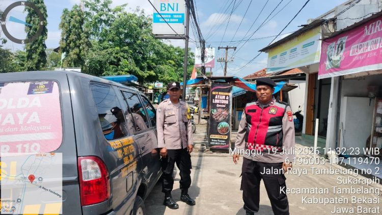 Patroli Dialogis Jaga Bekasi, Polsek Tambelang Perkuat Pencegahan Kejahatan Jalanan
