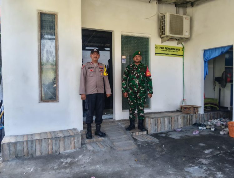 TNI-Polri Monitor Kebaktian Jemaat GPdI Immanuel Tambelang