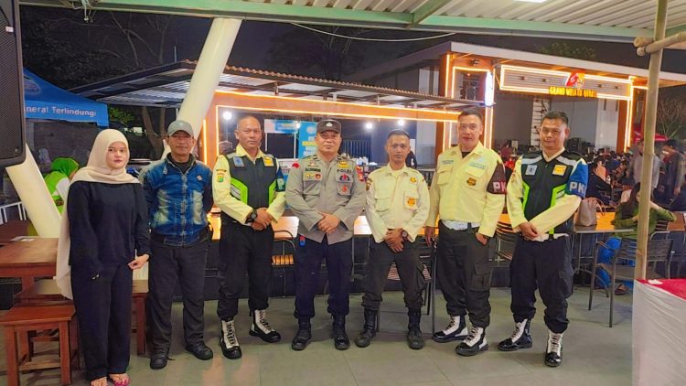 Polsek Tambun Selatan Monitoring Nobar Final Piala Dunia FIFA 2026 di Dua Lokasi