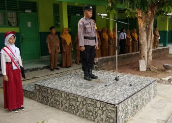 Police Goes to School, Polsek Cikarang Pusat Bekali 525 Pelajar SMPN 2 dengan Pendidikan Karakter