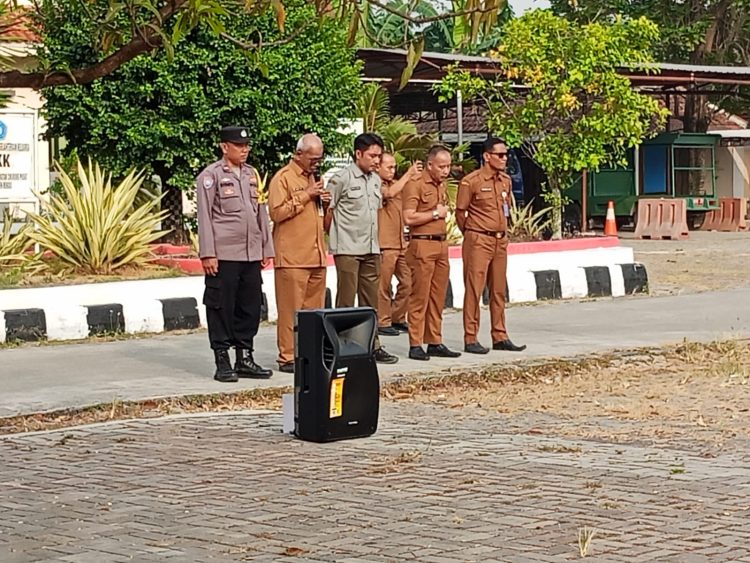 Police Goes to School, Bhabinkamtibmas Cikarang Pusat Bina Calon Paskibra Tingkat Kecamatan