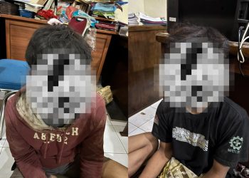 Patroli Polsek Serang Baru Bersama Warga Amankan Dua Orang Diduga Terlibat Pencurian