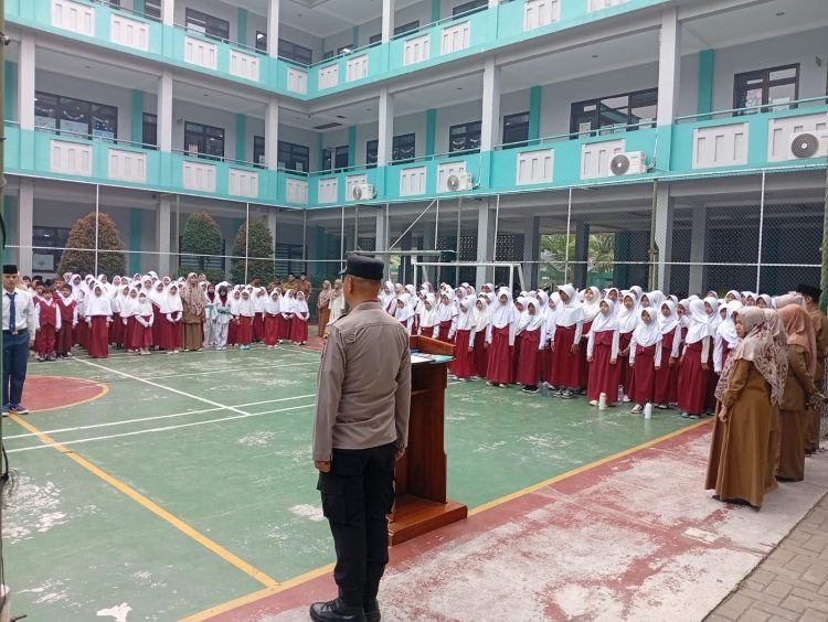 Police Goes to School, Polsek Tambun Utara Tanamkan Disiplin dan Cegah Perundungan di Sekolah