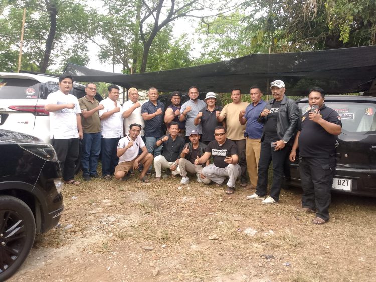 SYUKURAN PENUH KEAKRABAN, KAPERWIL MEDIA TNI POLRI DKI JAKARTA PERERAT SILATURAHMI ANTAR WARTAWAN DI BOGOR