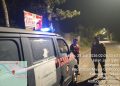 Jaga Jakarta Jaga Bekasi, Patroli Biru Polsek Muaragembong Antisipasi Kejahatan Jalanan