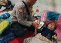 JAGA JAKARTA JAGA BEKASI, Bhabinkamtibmas Cicau Sambangi Warga Lansia dan Sampaikan Pesan Kamtibmas