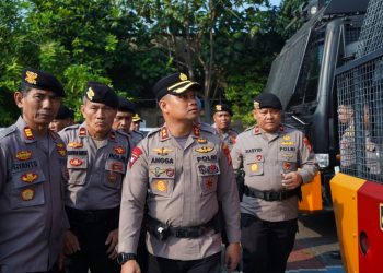 Polres Metro Bekasi Perkuat Kesiapan Dalmas Jelang Pengamanan Pilkades Serentak