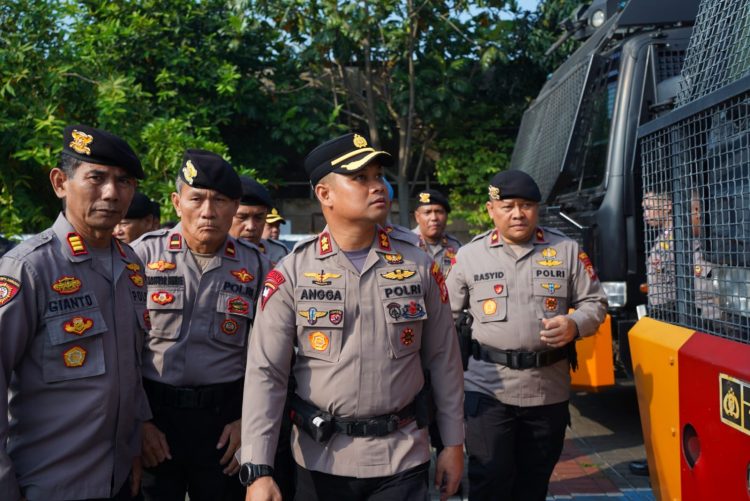 Polres Metro Bekasi Perkuat Kesiapan Dalmas Jelang Pengamanan Pilkades Serentak