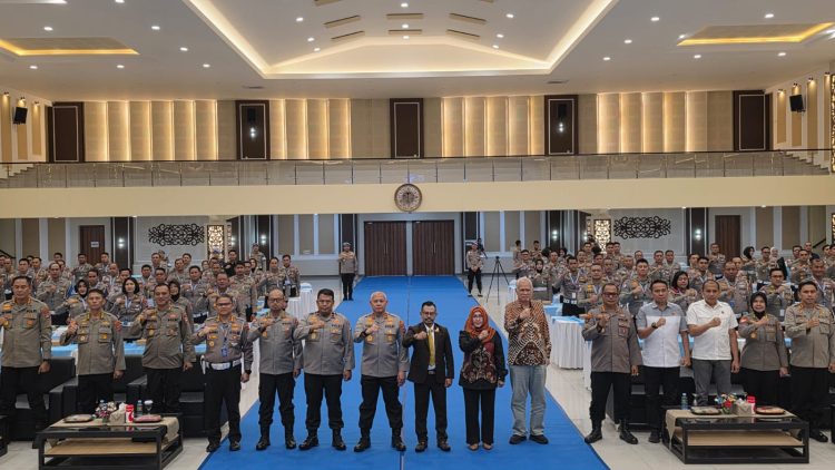Internalisasi Polantas KARIB, Rakernis Polda Kalsel 2026 Hadirkan Motivator Nasional