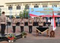 Polres Metro Bekasi Gelar Pelantikan Kabaglog, Penyerahan Jabatan Kasatresnarkoba, dan Sertijab Kasatlantas