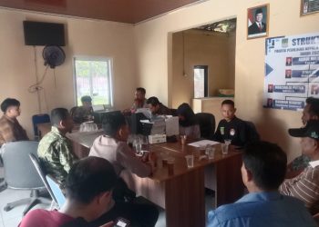 Jaga Jakarta Jaga Bekasi, Polsek Tambelang Perkuat Koordinasi Pengamanan Pendaftaran Bakal Calon Kepala Desa Sukaringin