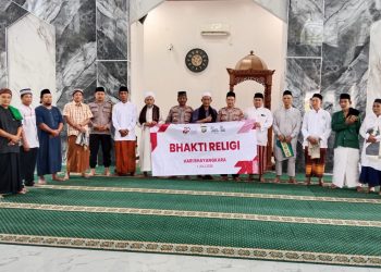Jaga Jakarta Jaga Bekasi On The Spot, Safari Jumat Polsek Setu Perkuat Silaturahmi di Masjid Al-Muhajirin