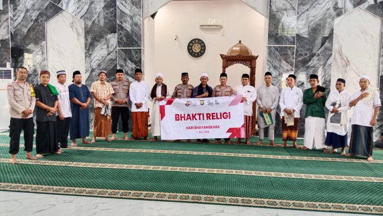 Jaga Jakarta Jaga Bekasi On The Spot, Safari Jumat Polsek Setu Perkuat Silaturahmi di Masjid Al-Muhajirin