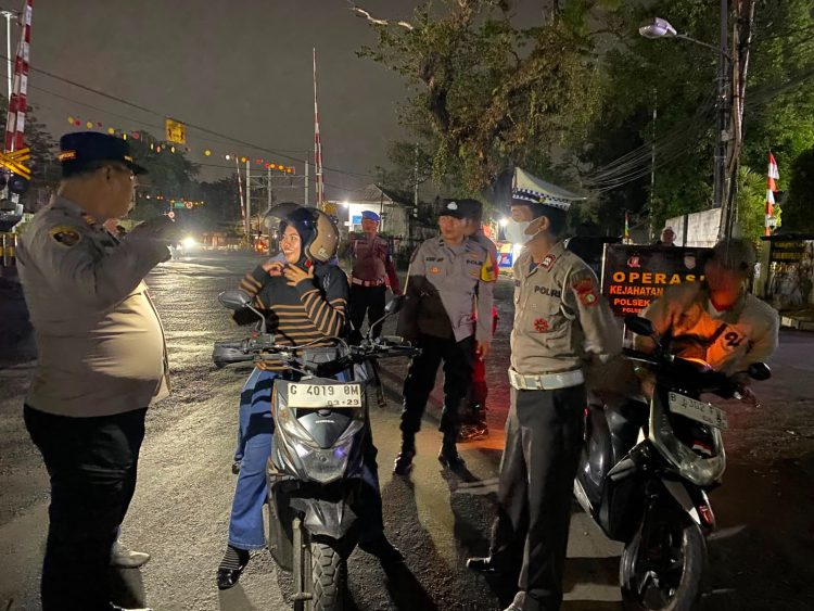 Jaga Jakarta Jaga Bekasi, Polsek Cikarang Utara Gelar OKJ Antisipasi Tawuran dan Kejahatan Jalanan