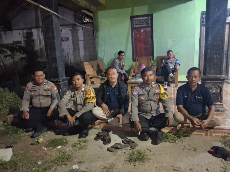 Polsek Tambelang Amankan Deklarasi Pemuda Sukarahayu, Imbau Pendukung Jaga Ketertiban dan Tolak Politik Uang