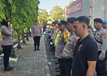 Jaga Jakarta Jaga Bekasi, Polres Metro Bekasi Layani Keberangkatan Massa LBH Harimau Raya