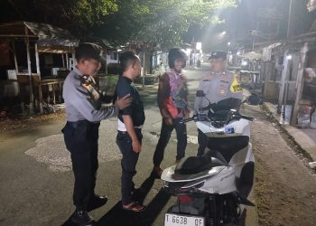 Jaga Jakarta Jaga Bekasi, Polsek Muaragembong Gelar OKJ Antisipasi Kejahatan Jalanan dan Tawuran