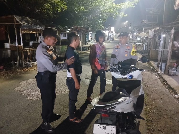 Jaga Jakarta Jaga Bekasi, Polsek Muaragembong Gelar OKJ Antisipasi Kejahatan Jalanan dan Tawuran