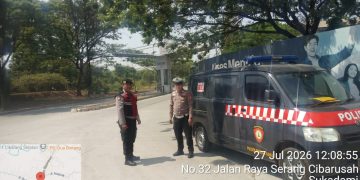 Jaga Jakarta Jaga Bekasi, Patroli Preventif Polsek Serang Baru Jaga Kawasan Industri Delta Silikon 8