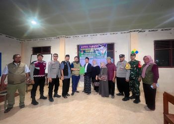 Polsek Sukatani Amankan Pendaftaran Calon Kepala Desa Sukadarma pada Pilkades Serentak 2026