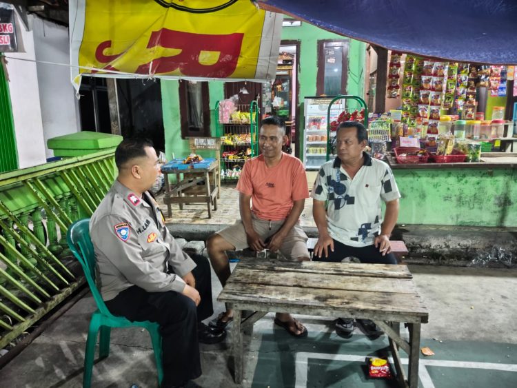 DDS ke Warga Bojongsari, Bhabinkamtibmas Ajak Masyarakat Aktif Menjaga Kamtibmas