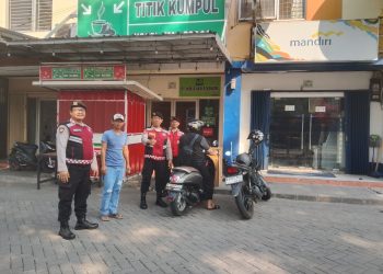 Patroli Jaga Jakarta Jaga Bekasi Sambangi Ruko Graha Asri, Warga Diimbau Waspadai Kejahatan Jalanan