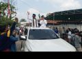 Ribuan Massa Antar Emin Suryana Daftar Pilkades Tamanrahayu, Yakin Bawa Perubahan