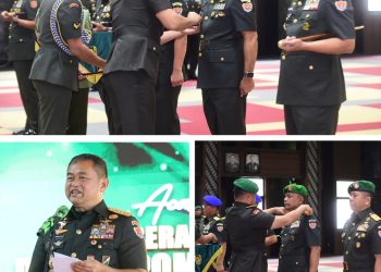 Pimpin Sertijab dan Alih Kodal Tiga Yonif, Kasad Tekankan Penguatan Organisasi TNI AD