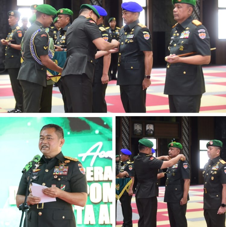 Pimpin Sertijab dan Alih Kodal Tiga Yonif, Kasad Tekankan Penguatan Organisasi TNI AD