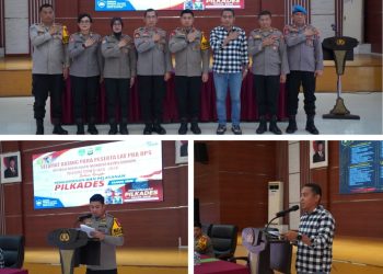 Polres Metro Bekasi Gelar Latpraops Wibawa Mukti Jaya 2026, Mantapkan Pengamanan Pilkades