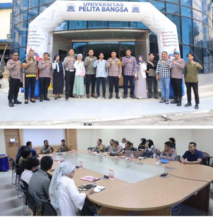 Wakapolres Metro Bekasi Goes to Campus, Perkuat Sinergi Polri dan Civitas Akademika Universitas Pelita Bangsa