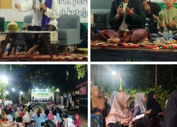 Gema Sholawat di Hari Kemerdekaan, Safari Maulid Arba’in Malam Ke-5 Padati Gang Mburi BCM