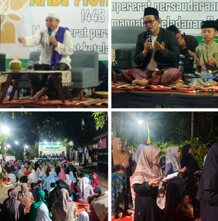 Gema Sholawat di Hari Kemerdekaan, Safari Maulid Arba’in Malam Ke-5 Padati Gang Mburi BCM