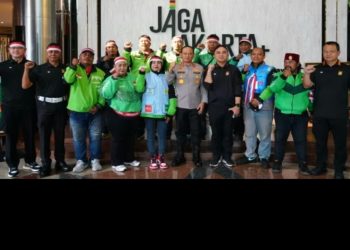 Kopdar Kebangsaan “Jaga Jakarta”: Polda Metro Jaya Perkuat Sinergi Bersama Ribuan Komunitas Ojol